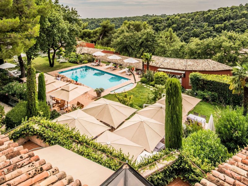 Hotel Spa cantemerle Côte d'Azur piscine