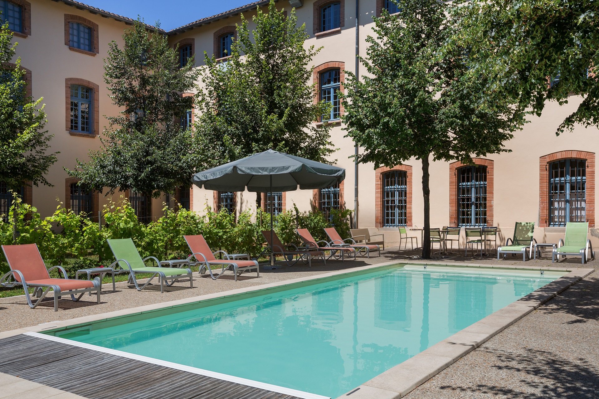 Abbaye des Capucins piscine