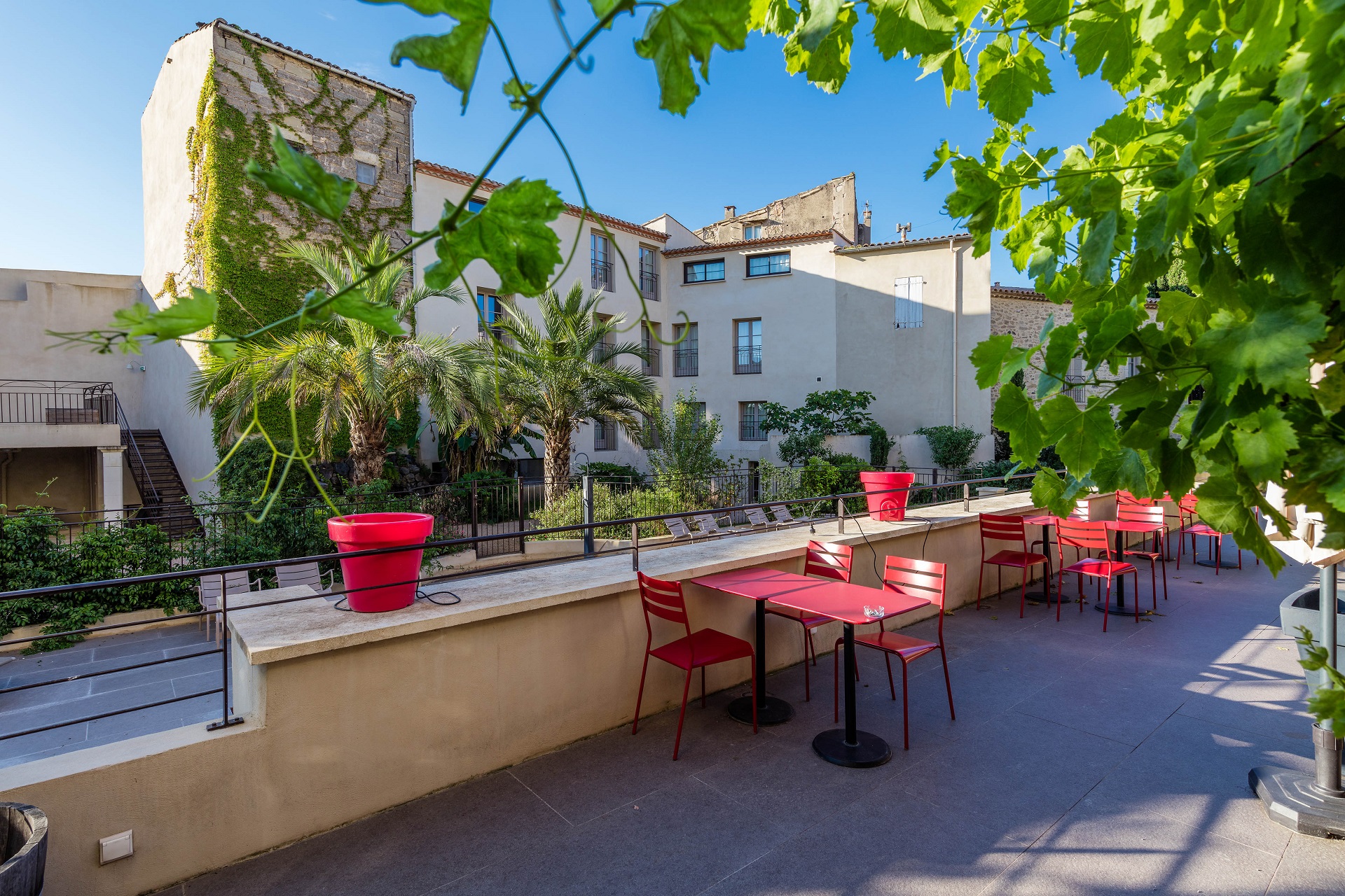 La distillerie de Pezenas Restaurant terrasse pour séminaire