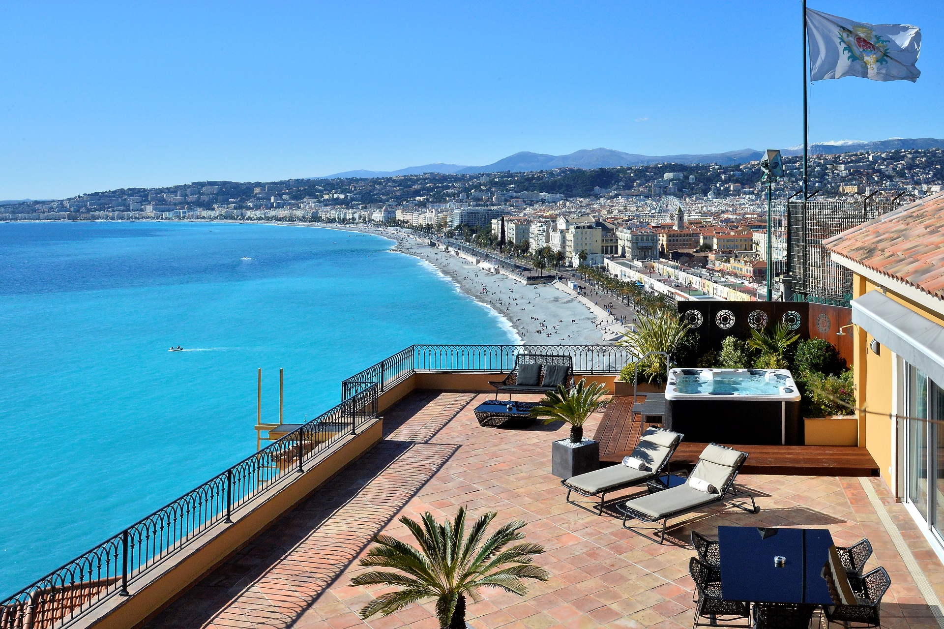 La Pérouse Séminaire vue Baie des Anges