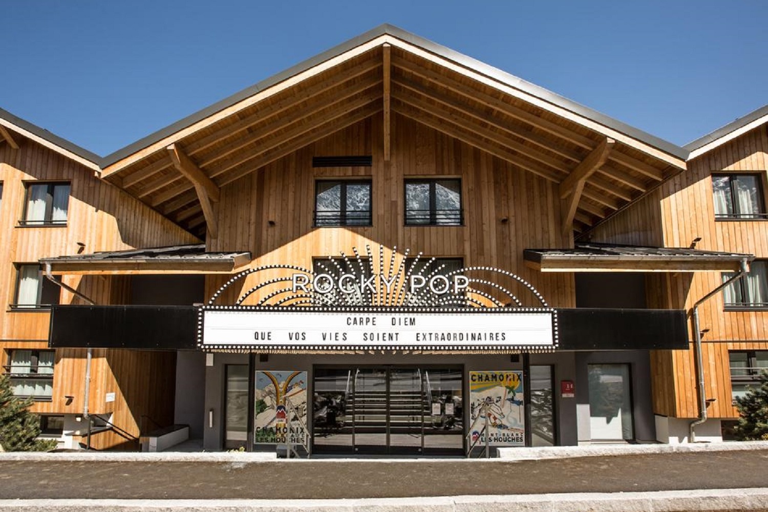Hotel rockypop Chamonix Mont Blanc seminaire