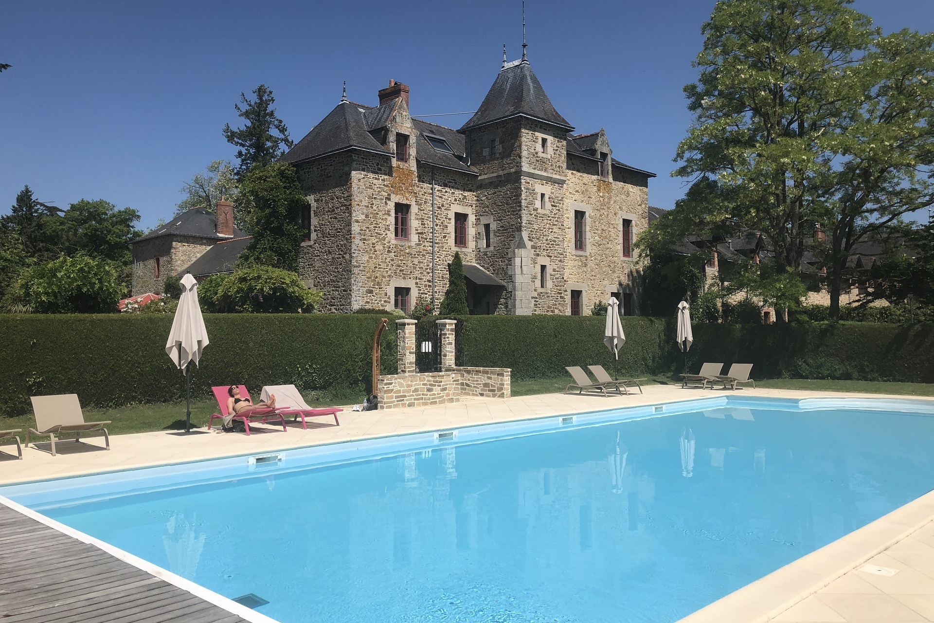 Domaine de la Bretesche piscine & spa