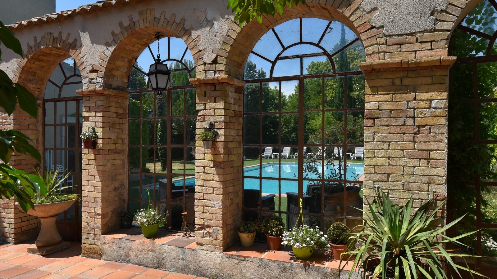 Hôtel parc Avignon seminaires piscine