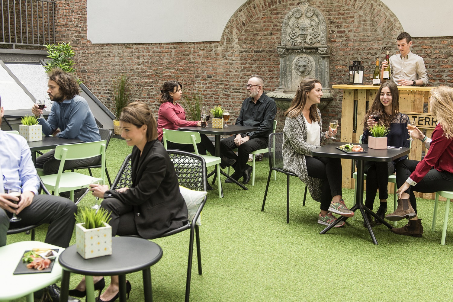 Hôtel Mercure centre Lille terrasse